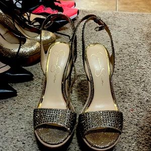 Jessica Simpson wedges